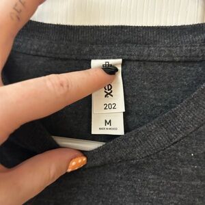 Gray Crew Neck T-Shirt